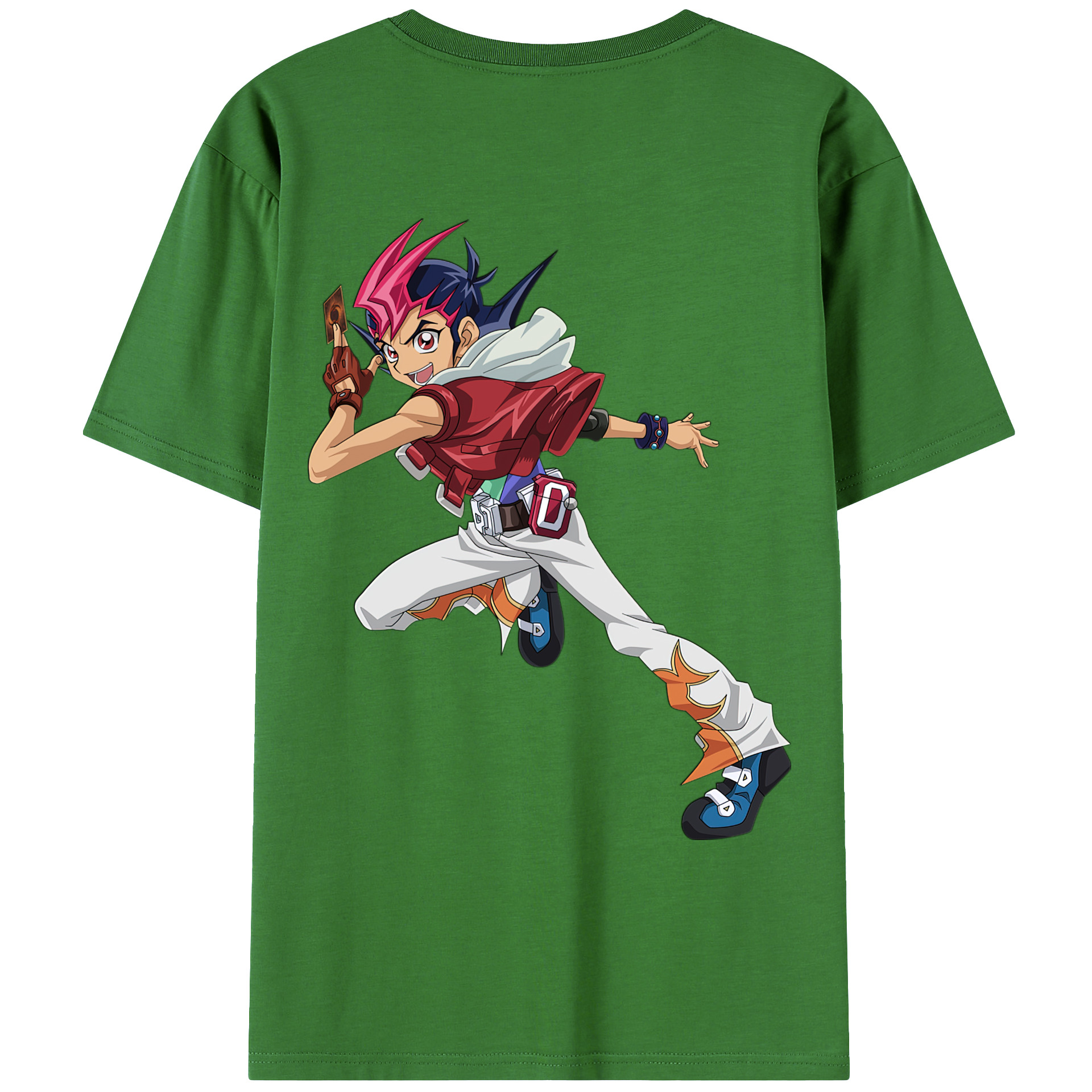 （画像用） 遊☆戯☆王 Yu-Gi-Oh! レディース半袖Tシャツ(バックプリント)